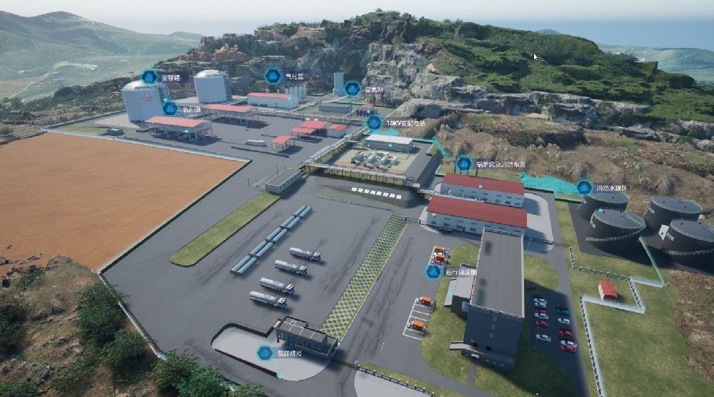 曹范LNG調峰儲配站智慧運維平臺（智慧運維）